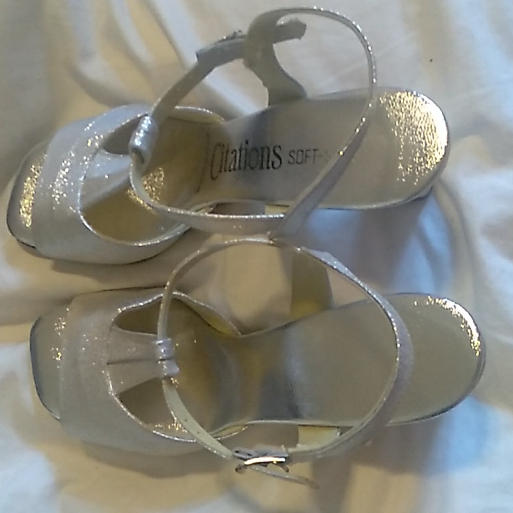 Citations Silver shoes